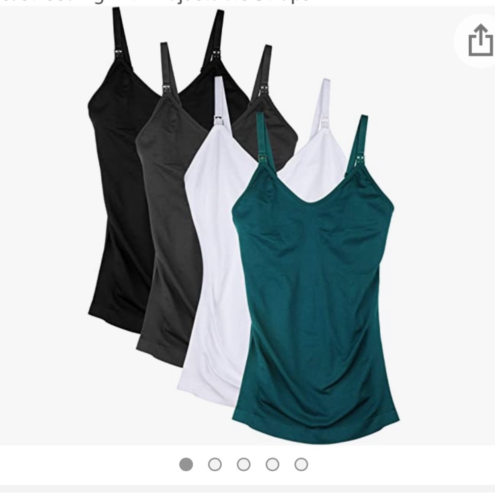 Four Nursing Tank Tops